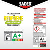 Colle - Extra-forte - Néoprène sans solvant - Tous matériaux - Sans odeur - Sader - 125ml