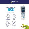 Joint pour salle de blanc - Blanc - Silicone - Anti-moisissures - Etanchéité - Bostik
