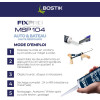 Mastic - Colle et joint - Noir - Auto/bateau - Hybride polymère - Résistant - Bostik MSP104