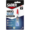 photo-Colle extra forte - Transparente - Gel - Instantanée - Tous matériaux - Sader