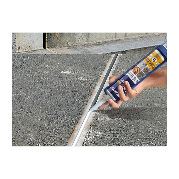 Mastic - Colle et joint - Marron - Haute performance - Tous matériaux - Bostik - Flexpro PU790