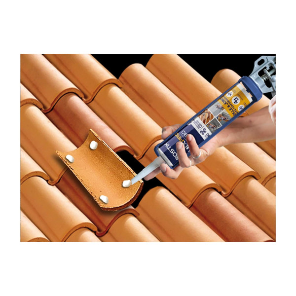 Mastic - Colle et joint - Marron - Haute performance - Tous matériaux - Bostik - Flexpro PU790