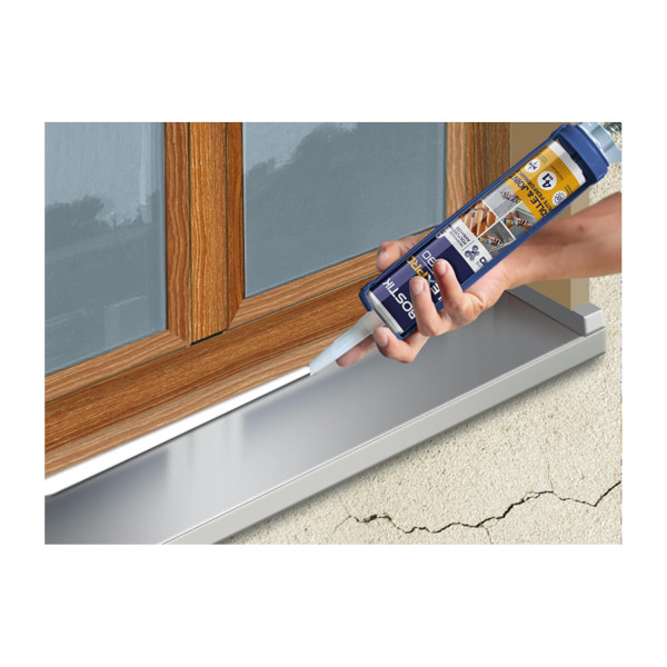 Mastic - Colle et joint - Marron - Haute performance - Tous matériaux - Bostik - Flexpro PU790