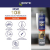 Mastic - Blanc - Fixation haute performance - Sans solvant et isocyanate - Bostik MSP 108