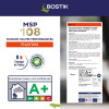 Mastic - Blanc - Fixation haute performance - Sans solvant et isocyanate - Bostik MSP 108
