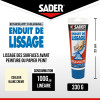 Enduit de lissage - Avant peinture ou tapisserie - Rebouchage - Blanc - Sader