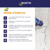 Mastic - Etanchéité - Blanc - Réparation fuites, fissures, infiltrations - Bostik Waterstop