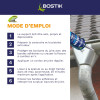 Mastic - Etanchéité - Gris - Réparation fuites, fissures, infiltrations - Bostik Waterstop