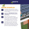 Mastic - Etanchéité - Gris - Réparation fuites, fissures, infiltrations - Bostik Waterstop