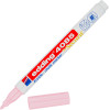 photo-Marqueur - Craie liquide - Rose pastel - Pointe ronde fine - Pour tableau noir, déco, verre - Edding 4085