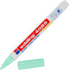 photo-Marqueur - Craie liquide - Vert pastel - Pointe ronde fine - Pour tableau noir, déco, verre - Edding 4085