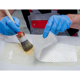 Fibre de verre - Pour réparation de carrosserie - 0,5m² - 400g - APP TS 400