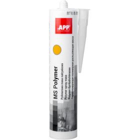 photo-Mastic - Joint d'étanchéité et calfeutrement - Carrosserie - Jaune - APP MS Polymer