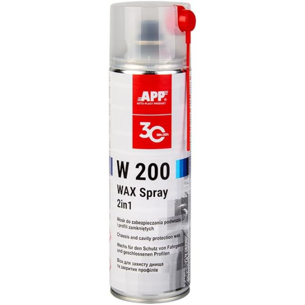 photo-Cire protection pour châssis, carrosserie - Antirouille, anti gravillon - 2en1 - APP W200 Wax