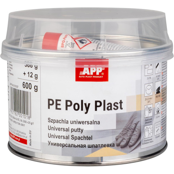 photo-Mastic - Universel - Polyester - Durcisseur inclus - Beige clair - Tous supports - APP Poly Plast