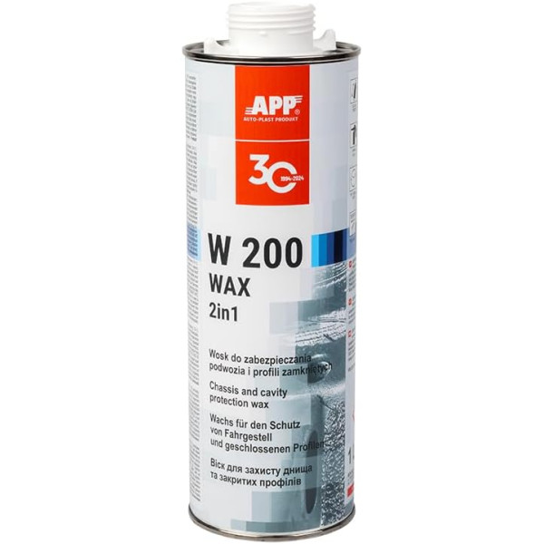photo-Cire de protection carrosserie et corps creux - Incolore - APP W200 2en1 - 1L