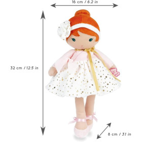 Poupée - Peluche - Douce - Valentine - 32cm - Dès la naissance - Kaloo