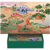 Jeu éducatif - Magnets - Dinosaures - 44 aimants + scène + fiches explicatives - Dès 5 ans - Apli Kids