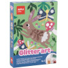 photo-Jeu créatif - Coloriage à paillettes - 4 dessins + tubes de paillettes - Dès 5 ans - Apli Kids
