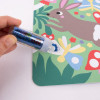 Jeu créatif - Coloriage à paillettes - 4 dessins + tubes de paillettes - Dès 5 ans - Apli Kids