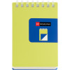 photo-Bloc notes - A7 - 75x105mm - 80 pages blanches - Spirales - Jaune/Bleu - Miquelrius