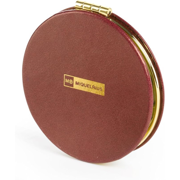 photo-Miroir de poche - Rond - 8cm diamètre - Compact - Idéal trousse, sac à main