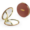 Miroir de poche - Rond - 8cm diamètre - Compact - Idéal trousse, sac à main