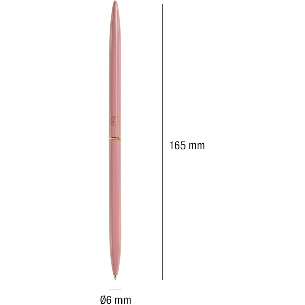 Stylos à bille - Rétractable et rechargeable - Encre bleue - Rose/Bleu - Miquelrius