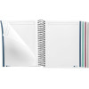 Carnet - A6 - 10,5x14,8cm - Spirale - 100 pages blanches - Tartan vert - Miquelrius