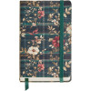 photo-Carnet - 9x14cm - 100 pages blanches - Couverture tartan fleuri - Miquelrius