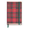 photo-Carnet - 9x14cm - 100 pages blanches - Couverture tartan rouge - Miquelrius