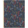 photo-Cahier - A4 - Spirale - 100 feuilles - Petits carreaux - Couverture florale - Miquelrius