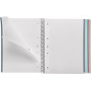 Cahier - A4 - Spirale - 100 feuilles - Petits carreaux - Couverture florale rose - Miquelrius