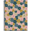 photo-Cahier - A4 - Spirale - 100 feuilles - Petits carreaux - Couverture florale - Miquelrius