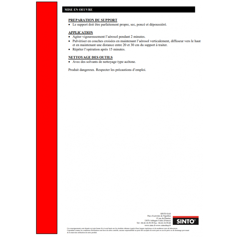 Acheter Bombe de peinture radiateur - blanc mat - Sinto pas cher
