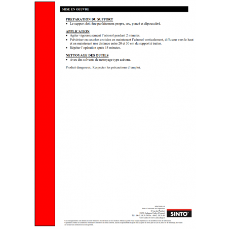 Acheter Bombe de peinture radiateur - blanc mat - Sinto pas cher