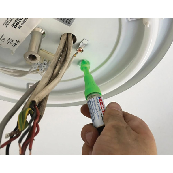 Marqueur - Vert fluo - Marquage zone inaccessible - Peinture craie - Tous supports - Edding 8870