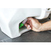 3 marqueurs - Vert fluo - Marquage zone inaccessible - Peinture craie - Tous supports - Edding 8870