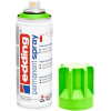 Bombe de peinture - Vert fluo - Acrylique - Permanent - Mat - Edding 5200