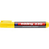 photo-Marqueur - Jaune - Indélébile - Permanent - Pointe biseautée 1-5mm - Edding 330