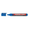 photo-Marqueur - Bleu clair - Indélébile - Permanent - Pointe biseautée 1-5mm - Edding 330