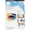 photo-Coffret aquarelle - Thème les yeux - 9 tubes + 3 pinceaux + modèles - Daler Rowney