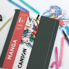 Carnet - Dessin - Manga - 14x21,6cm - 80 pages - 200g - Papier lisse - Blanc - Canson Graduate