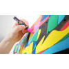 Feutres - POSCA - PC-5BR - Pointe moyenne brush - 16 couleurs - Tous supports