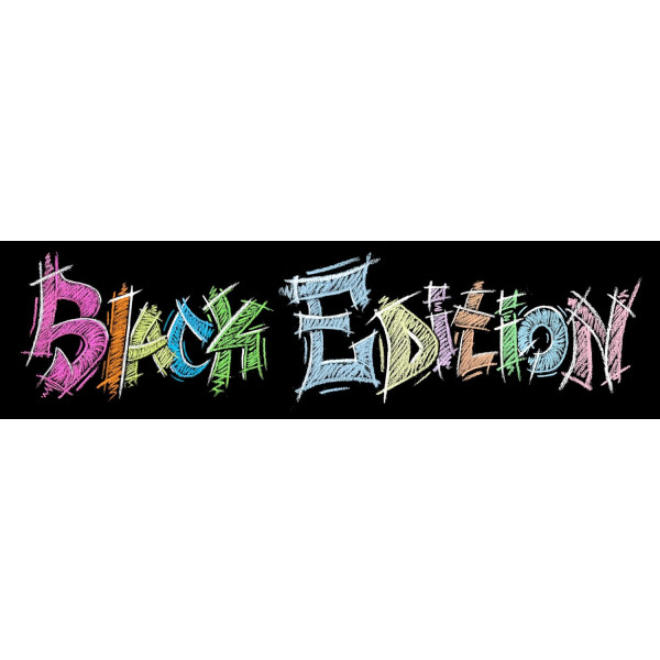 Crayons de couleur - 12 teintes pastel et néon - Résistant - Faber-Castell Black Edition
