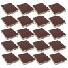 Éponge de ponçage - Abrasive - Double face - Grain 500 - 12x10cm - 20 pièces - Ntools GSD
