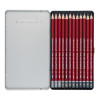 Crayons graphite - 12 pièces 9B/8B/7B/6B/5B/4B/3B/2B/B/HB/F/2H - Boîte métal - Cretacolor Cleos