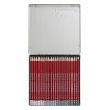 Crayons graphite - 24 pièces de HB à 9H - Boîte métal - Cretacolor Cleos