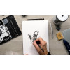 Coffret dessin - 10 pièces - Crayons Nero, Aqua Monolith, estompes et gomme - Cretacolor Deep Black