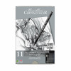 photo-Coffret dessin - 11 pièces - 6 mines de plomb + accessoires - Cretacolor Monolith Box